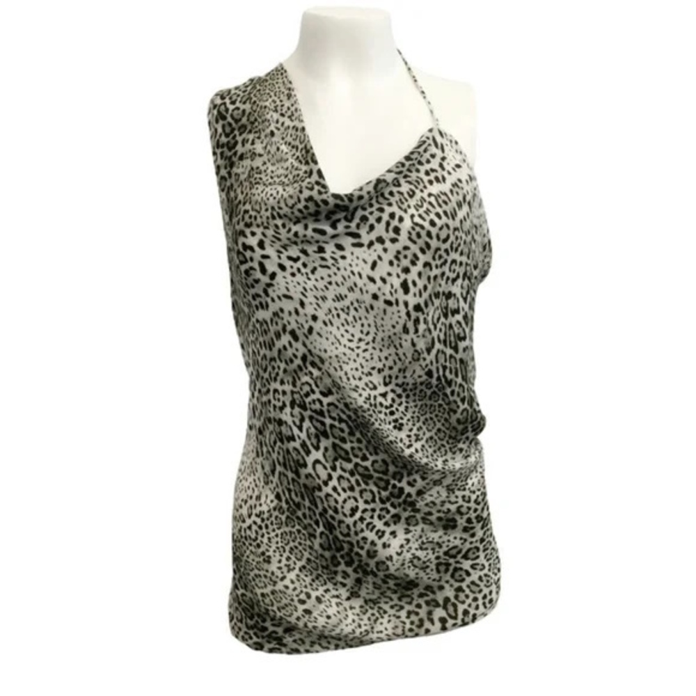 Cushnie Animal Print Top